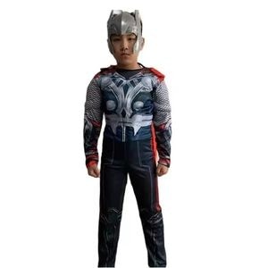 Costum Thor, Halloween, Carnaval, 3-5 ani, 90-110 cm