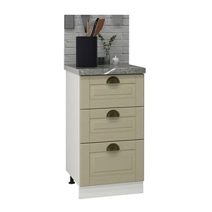Mobilier bucatarie inferior MDF, Seria Square, Badenmob, 40x50x78cm, Fag