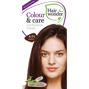 Vopsea par naturala Hairwonder Colour & Care, 4.56 Auburn