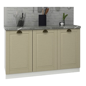 Mobilier bucatarie inferior MDF, Badenmob, 120x50x78cm, Fag 