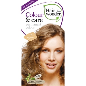 Vopsea par naturala Hairwonder Colour & Care, 7 Medium Blond