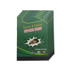 Set 30 x capcana cu lipici pentru soareci, sobolani, insecte NEXTLY, din carton, tip carte, adeziv puternic, fara miros, reutilizabila, pentru exterior/interior, non-toxic, verde