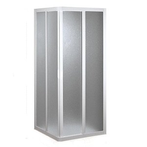 Cabina dus patrata IDRA, fara cadita, material PVC, 80x80x190 cm
