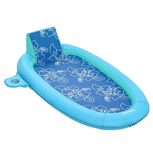 Saltea gonflabila pentru inot Bestway, cu spatar, suport pentru bauturi, curele de umar suplimentare, sarcina maxima 140 kg, 188 x 98 x 38 cm