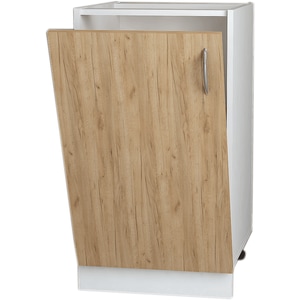 Usa decorativa a masinii de spalat vase Sani, Modest,45 cm, Stejar Kraft