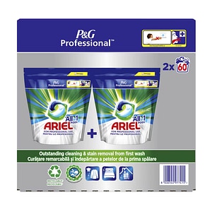 Detergent capsule Ariel All-in-1 Regular, 2x60buc