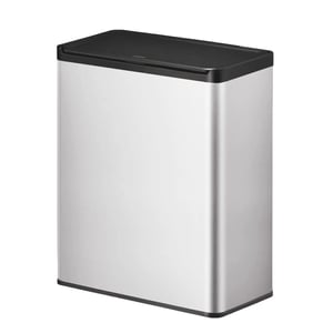 Cos de gunoi  EKO, Essential Touch, push, 2x20 litri, 2 compartimente, inox