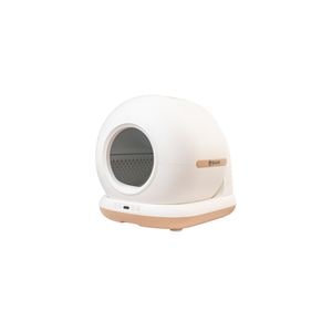 Litiera automata Smart SHAW PRO pentru pisici, auto-curatare, sterilizare UV, eliminare mirosuri cu odorizant, aplicatie mobila