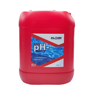 Corector pH minus light Kloer, pentru reglarea PH-ului apei, mentinerea unui nivelul optim intre 7.2 si 7.6, lichid, 20 l