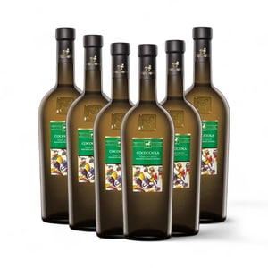 Vin Alb Sec Tenuta Ulisse Unico Cococciola 13%, 6 x 0.75L