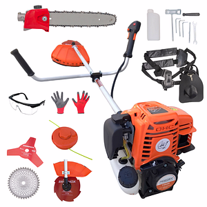 Motocositoare Pandora T5600 COBI SMART, motor 4 timpi, 7.5 HP, 62 CC, 9000 RPM, 5.6 kW, kit de instalare, 8 accesorii incluse, accesoriu tip drujba