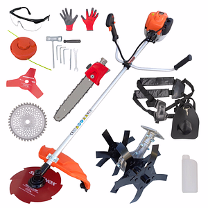 Motocositoare Pandora T5600 COBI SMART, motor 4 timpi, 7.5 HP, 62 CC, 9000 RPM, 5.6 kW, kit de instalare, 8 accesorii incluse, cap cultivator si accesoriu tip drujba