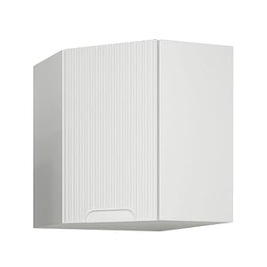 Mobilier bucatarie MDF Badenmob superior colt, seria Space, 60x68x60cm, Alb Rustic