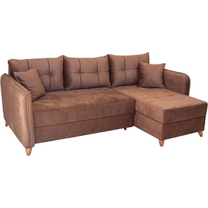 Coltar extensibila Sani Brooklyn, 226 - 180x107x79 cm, maro