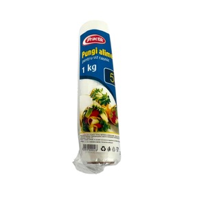 Pungi alimentare pentru uz casnic, 1 kg, 250 buc/ rola