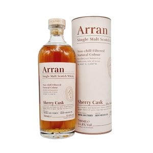 Whisky Arran Sherry Cask Natural Cask Strength, 55.8%, 0.7L