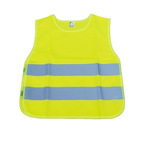 Vesta reflectorizanta pentru copii 4-12 ani, Galbena