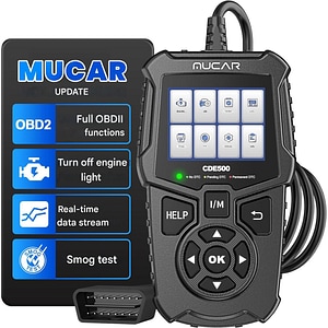 Tester auto OBD2, diagnoza cu functie citire pentru OBDII/EOBD, stergere erori, ecran 2.4 inch, test senzor O2, test EVAP, citire parametri auto VIN, CID, CVN, multifunctional