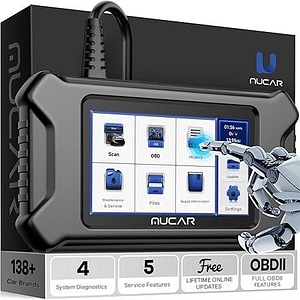 Tester diagnoza auto OBD2 cu 4 diagnostice de sistem ABS/SRS/ECM/TCM si 5 functii service ulei, EPB, SAS, TPMS, ETS, Android 7.0, live data, test senzor O2, test EVAP, multimarca