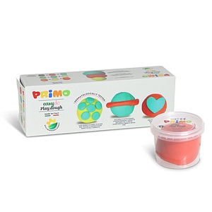 Plastilina Morocolor Primo, 3 culori, In recipient plastic, 100g