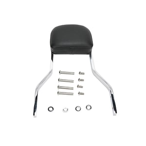 Suport spatar Sissy bar S3 ZocoMoto, pentru motociclete, Unversal, Crom