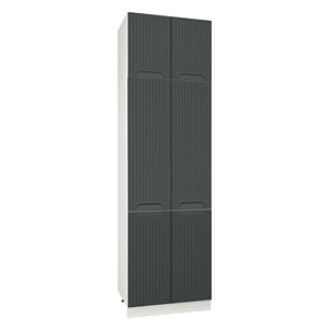 Mobilier bucatarie inalt depozitare (centrala termica) Badenmob Seria Space, 60x55x210cm, Antracit