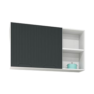 Mobilier bucatarie superior MDF Badenmob, Seria Space, 120x32x68cm, Antracit