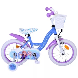 Bicicleta pentru copii Mattel, Frozen, 14 inch, Albastru