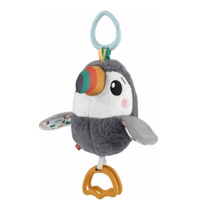 Jucarie pentru carucior Fisher Price, Tucan, Din plus, 0 luni+