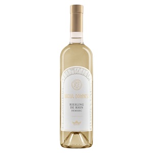 Vin alb demisec Beciul Domnesc Riesling de Rhin, 0.75L