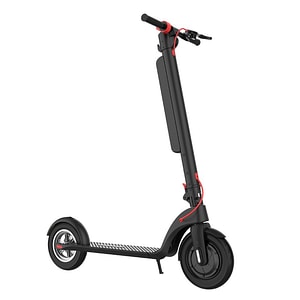 Trotineta electrica pliabila iSEN X8 2025 Negru, APP, BT, 10 inch, motor 350W, autonomie max 45km, viteza pana la 38km/h, baterie detasabila