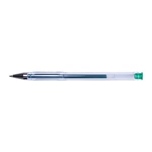 Pix cu gel fara mecanism Office Products, Cu varf 0.5 mm, Culoare scriere verde