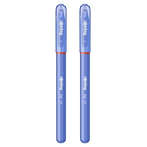Set 2 rollere Rotring, Cu uscare rapida, Cu varf 0.7 mm, Albastre