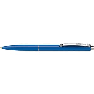 Pix cu mecanism Schneider, K15, Varf 0.7 mm, Din plastic, Albastru