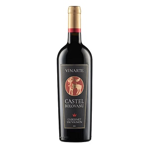 Vin rosu Vinarte Castel Bolovanu Cabernet Sauvignon, Sec, 0.75l