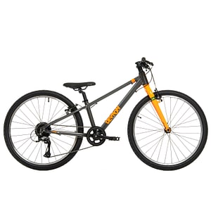 Bicicleta Copii Devron Urbio U2.4 Super Light, 24 Inch, Gri-Portocaliu