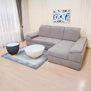 Coltar Extensibil Denver 2 Vega 06 Dreapta, 285 x 195 x 105 cm, gri