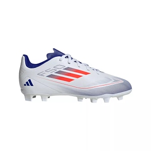 Incaltaminte de fotbal pentru copii adidas, F50 Club FxG, Alb, 38 2/3