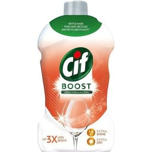 Detergent vase Cif Boost, 100% reciclat, 450ml