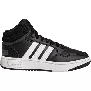 Incaltaminte pentru copii adidas, Hoops MID 3.0, Negru, 38 2/3