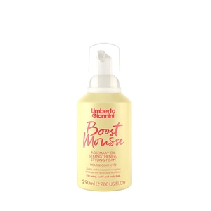 Spuma fortifianta pentru styling cu ulei de rozmarin pentru parul cret Umberto Giannini, Strong Curls, 290 ml