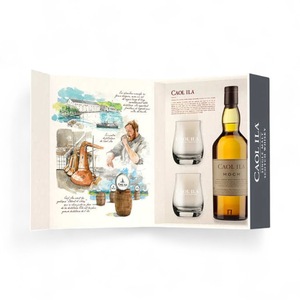 Set Cadou Whisky Caol Ila Moch + 2 Pahare 43%, 0.7L