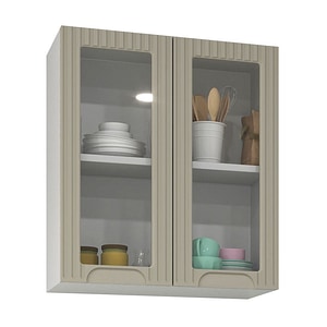 Mobilier bucatarie superior MDF, Badenmob, seria Space, 60x32x68cm, Crem