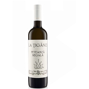 Vin alb sec La Tiganci Feteasca Regala, 0.75l