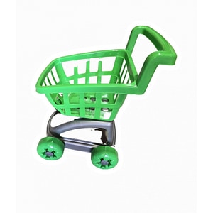 Set joaca supermarket Burak Toys, Carucior cumparaturi, Cu accesorii, Green