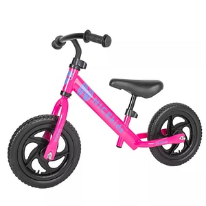 Bicicleta fara pedale Nice Kids, 12 inch, Cu sa reglabila, Pink
