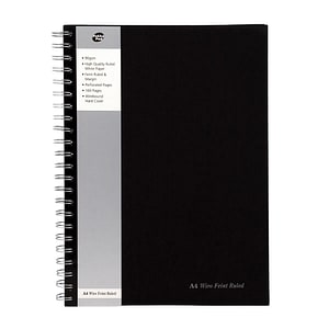 Caiet Pukka Pad, Format A4, Cu spirala, 160 pagini, Cu microperforatii