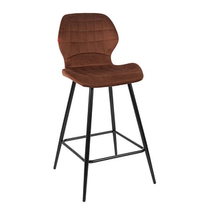 Scaun de bar KJC280, 49 x 55 x 97 cm, Maro