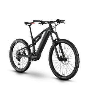 Bicicleta electrica Full Suspension Raymon TrailRay 160E 7.0, 29 inch, L, Gri