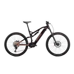 Bicicleta electrica Raymon Full Suspension Trailray 150 Pro 2025, 29 inch, L, Negru, SLX